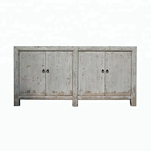 beijing chinese oriental antique reproduction old distressed storage sideboard furniture