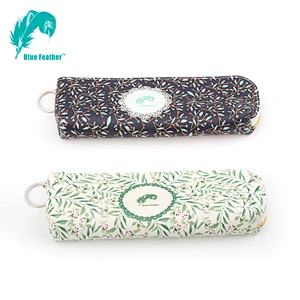 Kids pu leather pencil bag and pencil case factory