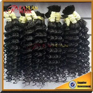 super quality hot sale Jerry Curl Human Hair For Braiding