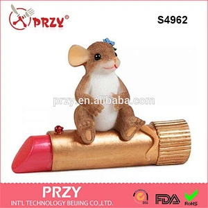 Mouse on lipstick 3D silicone mold silicone mould soap mold-S4962