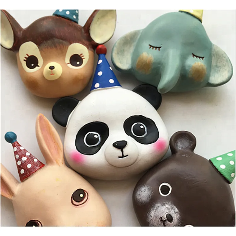 Cartoon animal resin fondant Cake decoration mold Chocolate molds silicone aroma stone mould