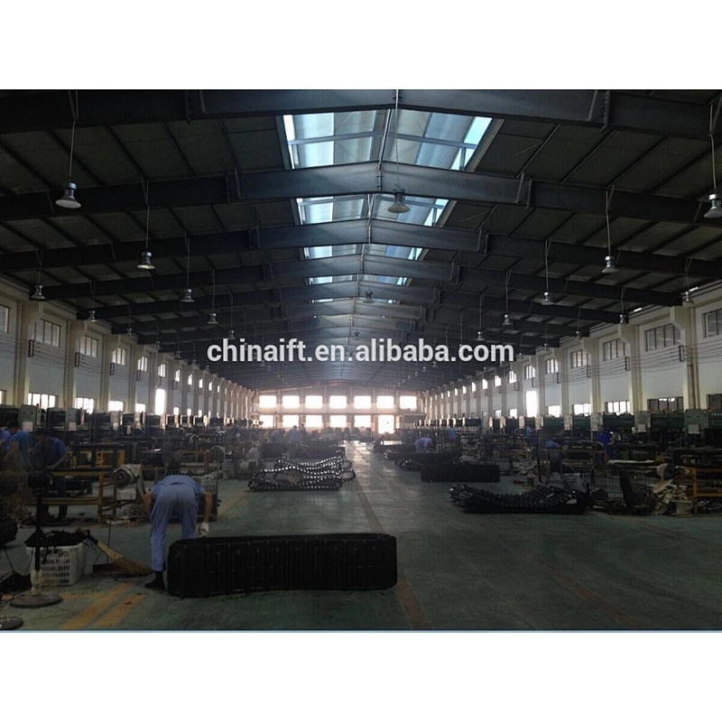 Excavator rubber track size 400*72.5*72N mm for PC40-7 excavator