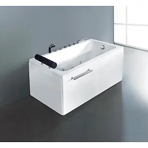 High quality one person corner acrylic freestanding bathtub K-8814