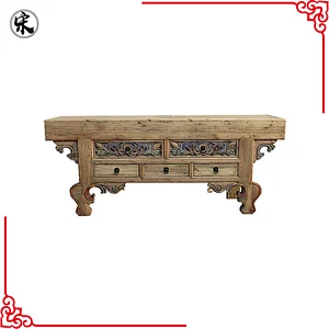 wholesale rustic reclaimed solid wood pine furniture for stores