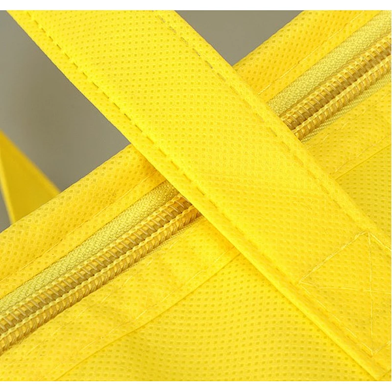 Non woven fabric color fruit lunch bag, convenient outdoor ice pack, Oxford heat preservation bag.