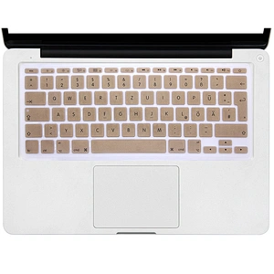 Laptop skin german keyboard custom silicone keyboard cover for mac laptop Air 11