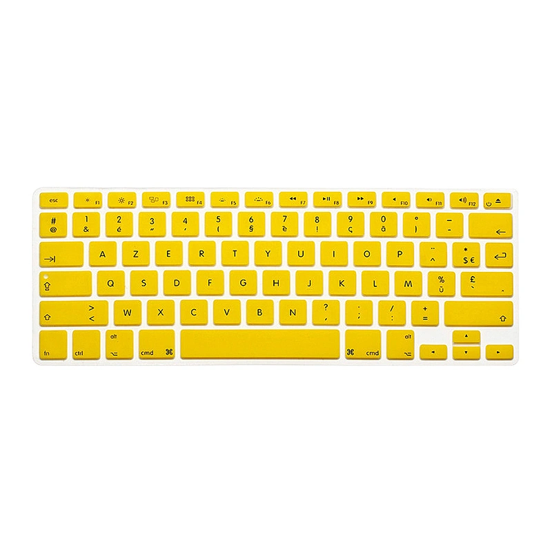 france US Version French Keyboard Skin custom silicone keyboard cover for Macbook Air Retina Pro 13
