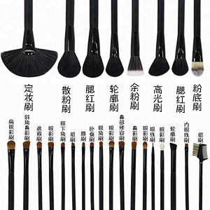 High quality makeup brush set 26 pcs brush make up set makeup professional brush set sample with cosmetic p bag