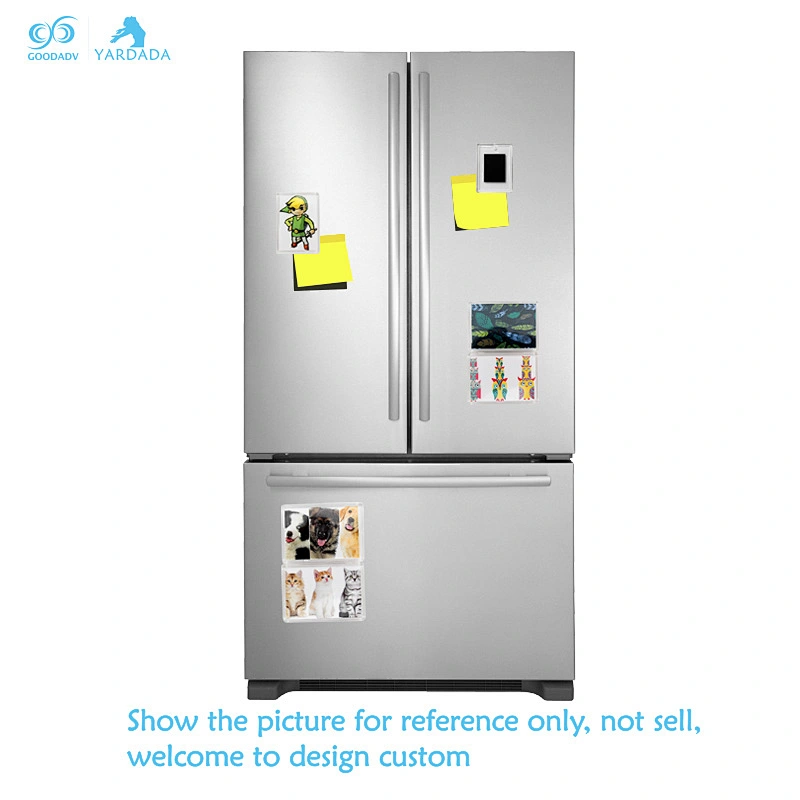 High quality custom made plastic magnetic fridge , replaceable fridge magnet, advertising promotional gift welcome to customize.
