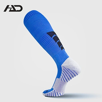 knee hign half terry football sport compression socks