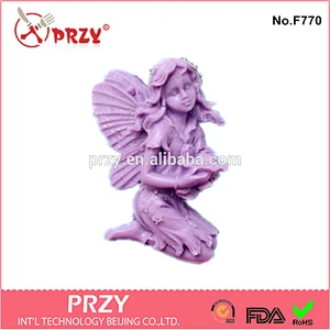 PRZY Model F770 fondant angel girl silicone modeling mold