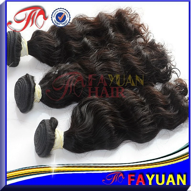 No chemical Steam processed virgin human hair natural brown