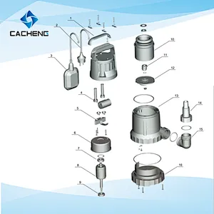 CSP-757P Submersible Pumps(Built-in Switch) Garden Pump