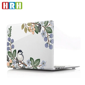 floral Print matte case 13.3 opaque solid hard case for china case for macbook air 12 inch glitter cases