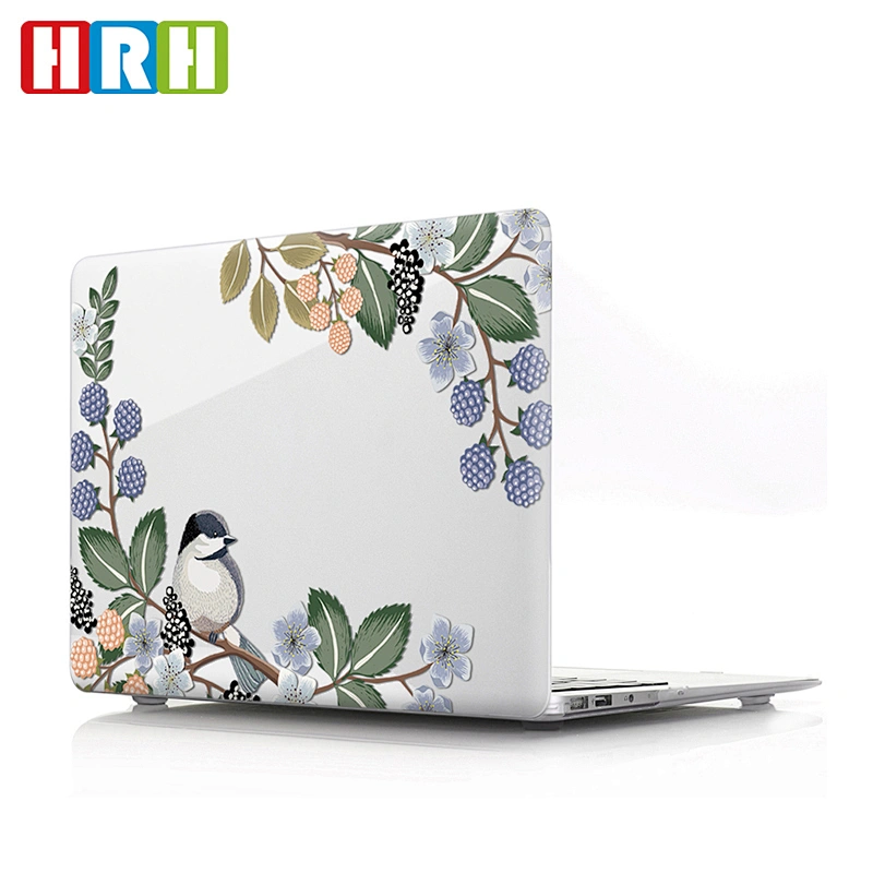 floral Print matte case 13.3 opaque solid hard case for china case for macbook air 12 inch glitter cases