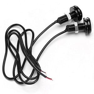 12v 23mm eagle eye led rock lights white red blue green bulb for motorcycle trucks