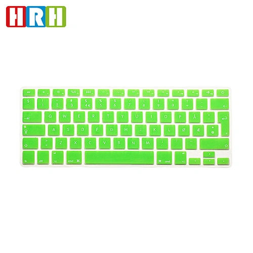 norwegian Keyboard Skin Silicone Laptop skin For macbook air keyboard cover Air 13
