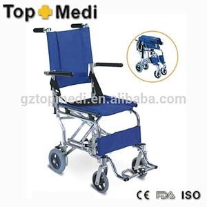 Super Lightweight Foldable Transit Aircraft Wheelchair for Airplane used