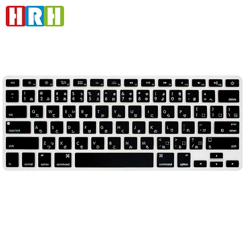 waterproof custom silicone keyboard cover Japanese keyboard skin for macbook air pro  retina 13 15 US Version