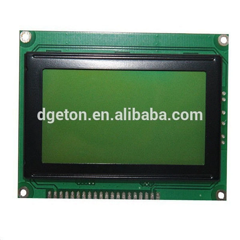 Graphic Monochrome LCD Module Yellow-green Digital LCD Display