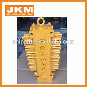 mini excavator main valve, hydraulic control valve for PC30, PC40, PC55, PC60