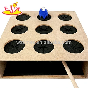 High quality pet products wooden interactive dog toys for IQ training W06F088