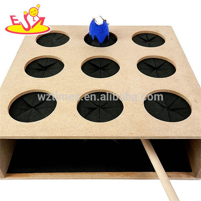 High quality pet products wooden interactive dog toys for IQ training W06F088