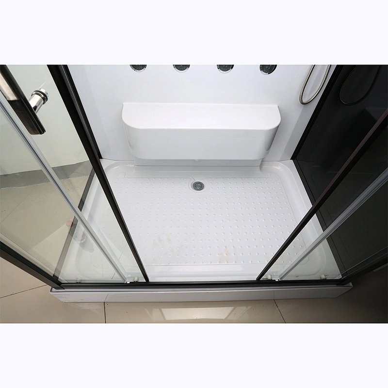 AJL-5806 Black Rectangle Style Cheap Wholesale Shower Bathroom