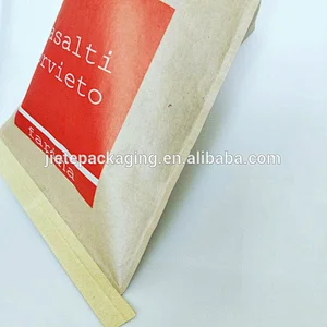 Guaranteed quality cheap and durable pouch paper plastic packaging bag for flour,starch