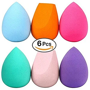 6pc Foundation makeup Sponge for Liquid Creams