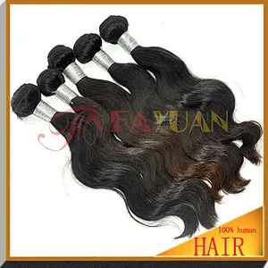 100% human hair extension queen saler Brazilian Hair Body wave