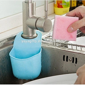 high quality silicone sponge and sponge holder tray kitchen sink sponge holder