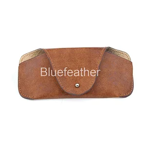 Unisex Style Handmade PU Leather Sunglasses Case