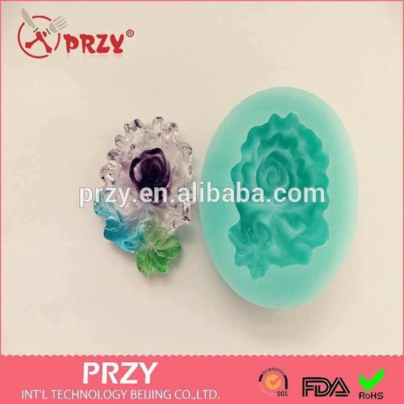 2015 Newest Top Selling Fondant Silicone Cake Mold,Resin Flower Cake Decorating Tools