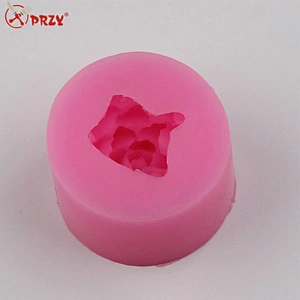 flower shape 3d fondant cake mold resin mold silicone chocolate mold