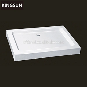 1200mm double sizes black quartz non-slip shower tray system for india