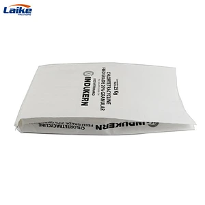 China laminated polypropylene woven feed bag,25kg bag dimension, plastic woven feed bag