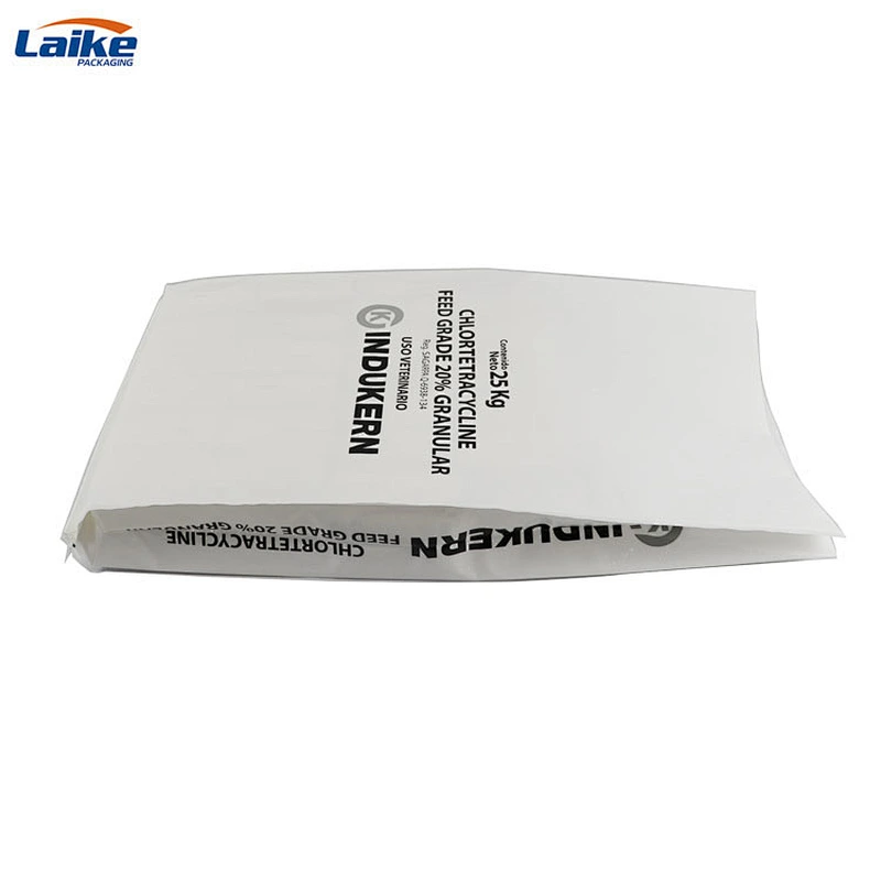 China laminated polypropylene woven feed bag,25kg bag dimension, plastic woven feed bag