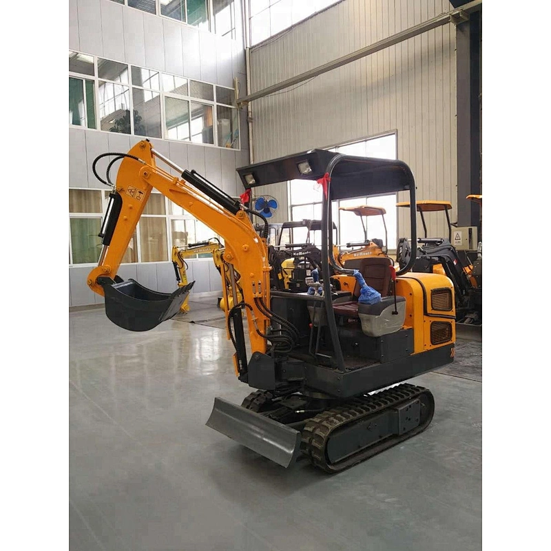 China quality 1.6 ton hydraulic compact mini small excavator with bucket