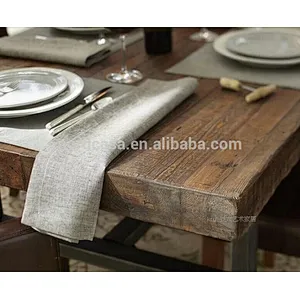 vintage industry furniture rustic solid wood dining table