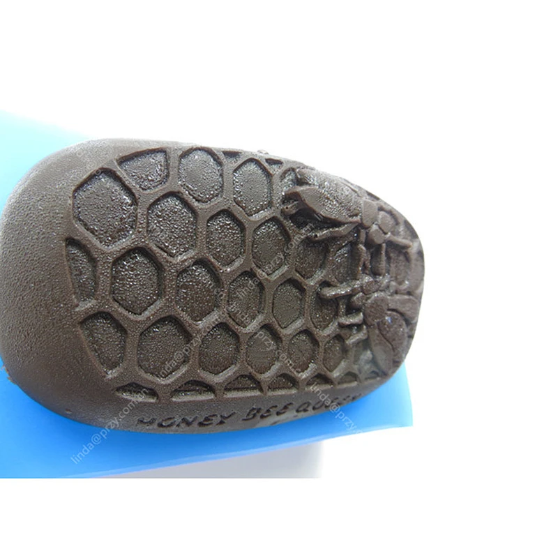 Bee Honeycomb Soap mold Oval honeycomb Handmade soap silicone Molds