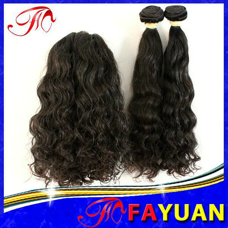 Charming girls steam processed human virgin brazilain hair 3.5 oz