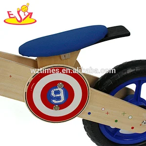 Best design custom wooden kids balance bike without pedal W16C181