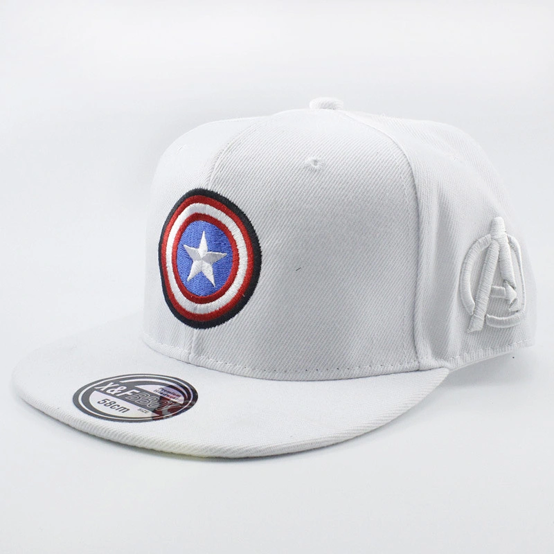Fashion customize embroidered flexfit cap, 6 panel design men snapback cap hat
