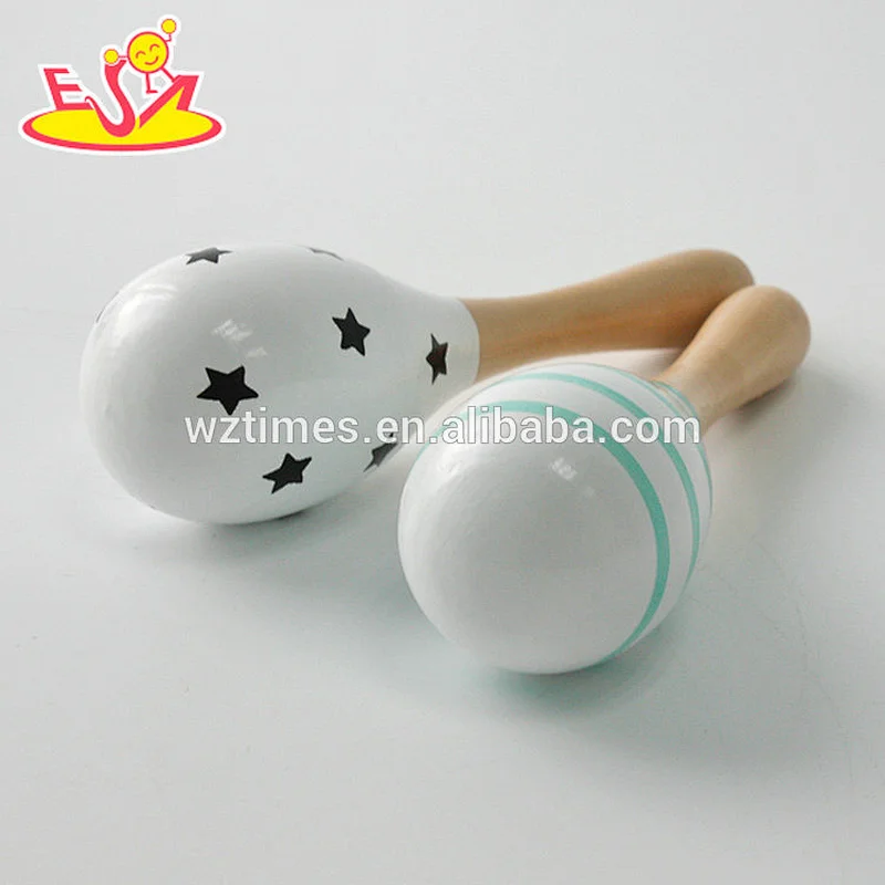 Wholesale best quality musical early learning wooden sand ball toy W07I128