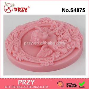 Angel Baby Soap Mold Sugar Craft Cake Decorating Tools Fondant Moulds