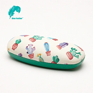 Hot selling Potted Plants Motif Spectacle Storage Box for Everyday Carry