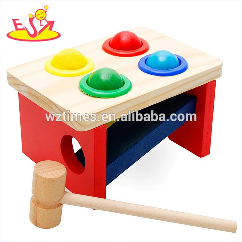Hölzernes diy Spielzeug des bunten Spielzeugs des Großverkaufs heißes hölzernes diy Spielzeug W11G023