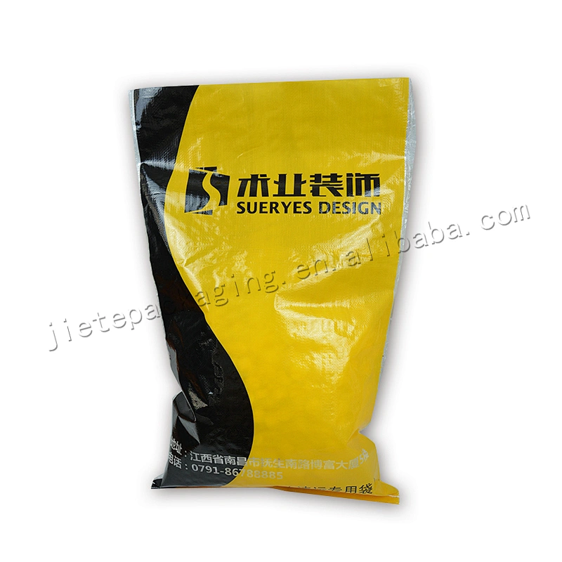 Customized virgin plastic transparent pp woven chemical resistances packaging bag for tile adhesive,mortar,gypsum,lim powder