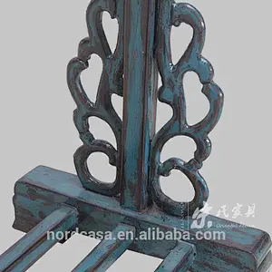 Ming and Qing Dynasties of Chinese classical furniture carved wood coat rack hangers
